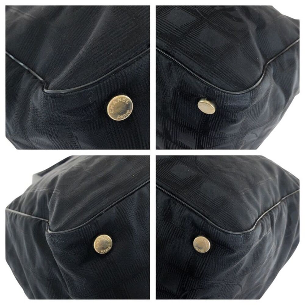 Chanel Vintage Nylon/Leather Tote Bag - Picture 3 of 10